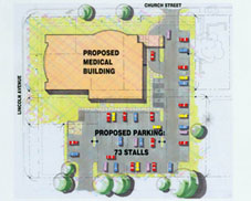 Carle Spine Institute site plan