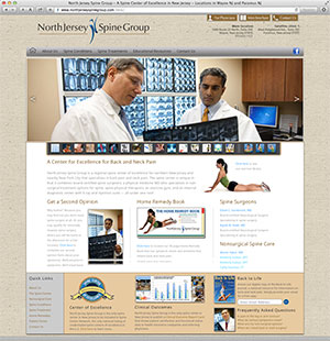 Prizm develops educational websites for spine surgeons